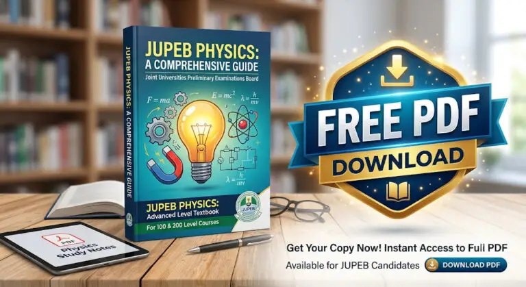 JUPEB Physics Syllabus PDF Download (Latest Official Version)